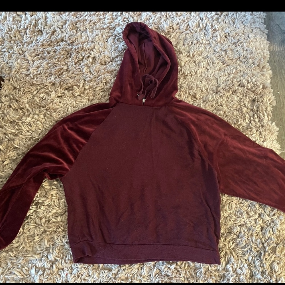 Crop top hoodie